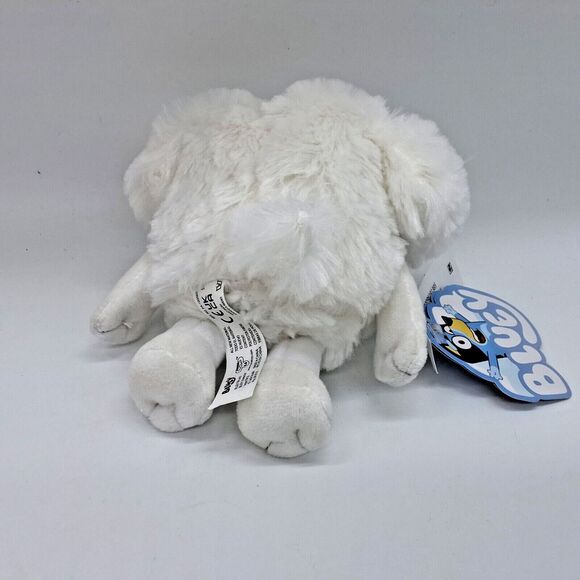 nwt LILA THE White MALTESE 6.5" Small Stuffed Plush - Bluey & Friends Puppy Dog - Picture 2 of 6